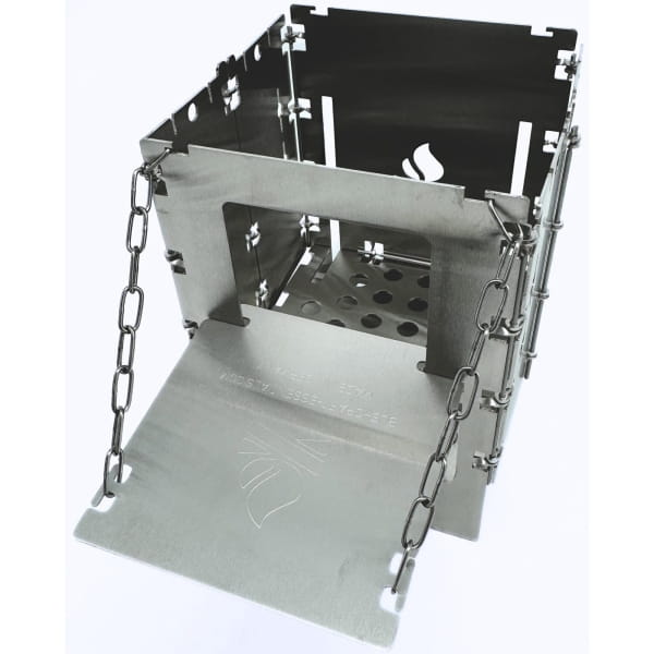 bushcraft essentials Holzrutsche Bushbox LF Titanium - Bild 2