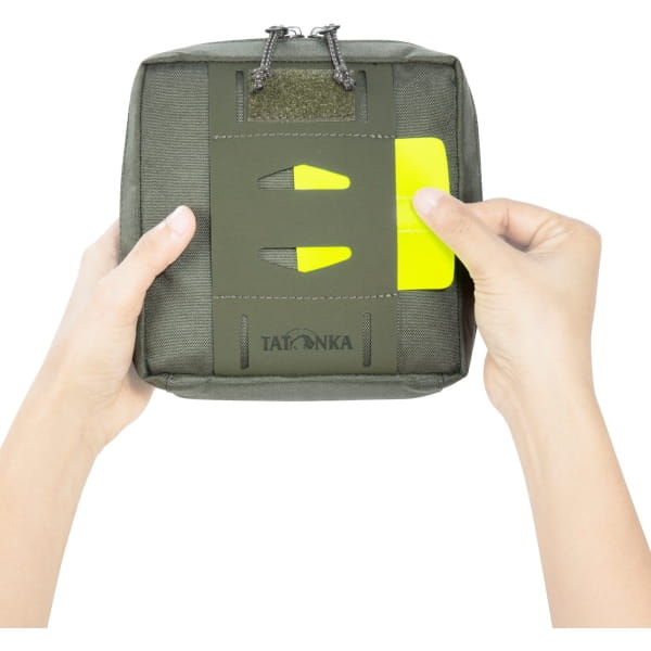Tatonka Universal Pouch 14 x 14 - Zusatztasche stone grey olive - Bild 13