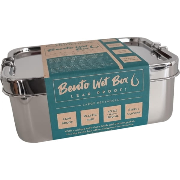 ECOlunchbox Bento Wet Box Large Rectangle - Proviantdose - Bild 1