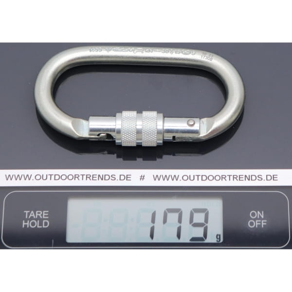 C.A.M.P. Oval Pro Lock - Schraubkarabiner silver - Bild 3