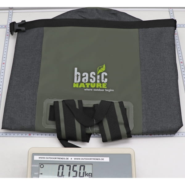 Basic Nature Seesack - Packsack mit Rucksackträgern grey-green - Bild 2 Basic Nature Seesack - Packsack mit Rucksackträgern grey-green - Bild 2