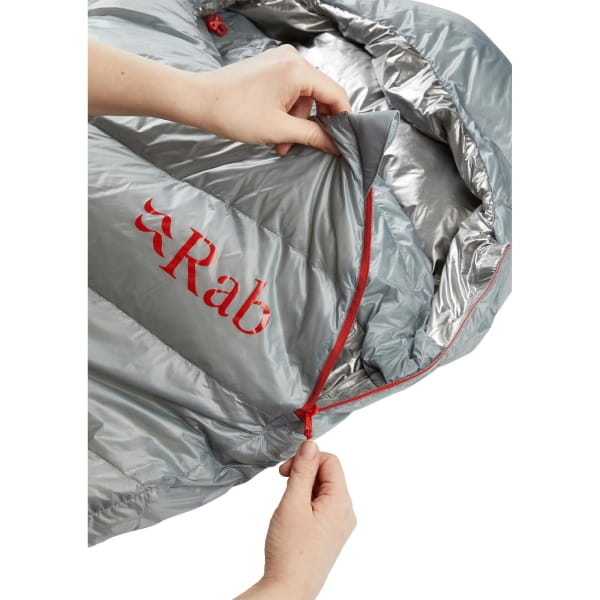 Rab Mythic Ultra 180 - Daunen-Schlafsack cloud-graphene - Bild 5