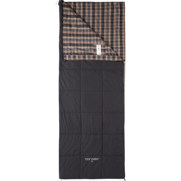 Nordisk Sif +10° Blanket - Decken-Schlafsack obsidian black-chequered - Bild 2