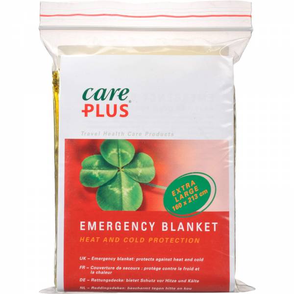 Care Plus Emergency Blanket - Rettungsdecke - Bild 1