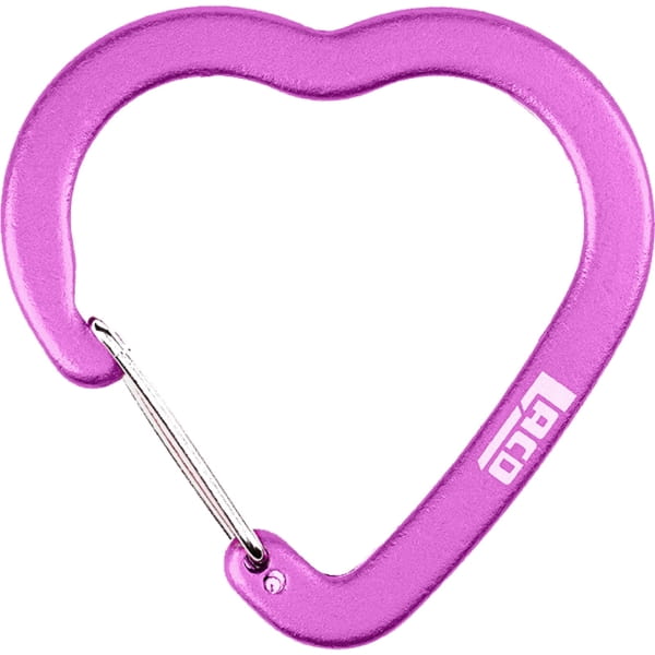 LACD Accessory Biner Heart FS - Materialkarabiner pink - Bild 3