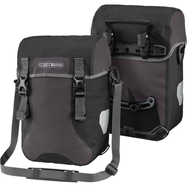 Ortlieb Sport-Packer Plus - Lowrider- oder Gepäckträgertasche granit-schwarz - Bild 4