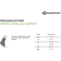Vorschau: Bauerfeind Sports Sports Achilles Support - Achillessehnen Bandage all black - Bild 12 Vorschau: Bauerfeind Sports Sports Achilles Support - Achillessehnen Bandage all black - Bild 12