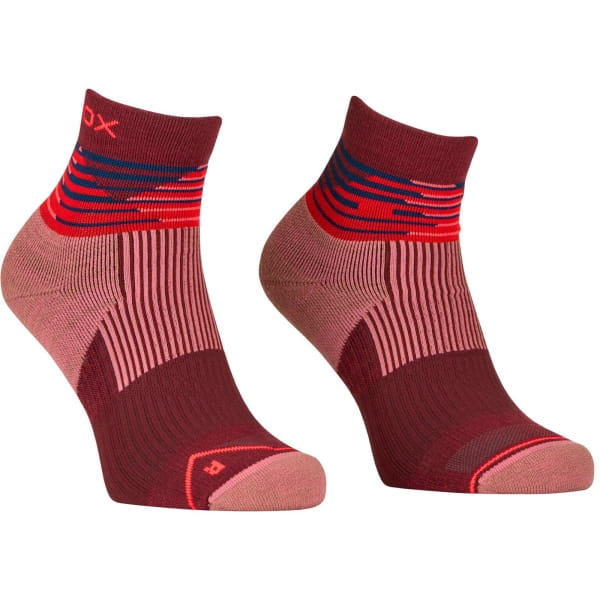 Ortovox Women's All Mountain Quarter Socks - Socken winetasting - Bild 2 Ortovox Women's All Mountain Quarter Socks - Socken winetasting - Bild 2