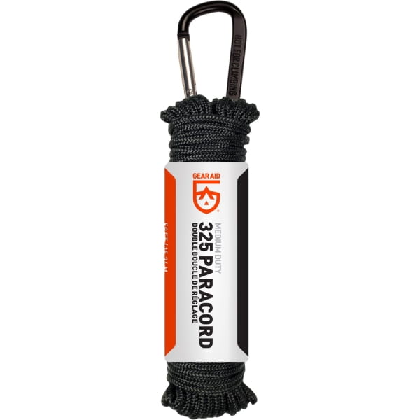 GearAid Paracord 325 - Zeltschnur schwarz - Bild 1