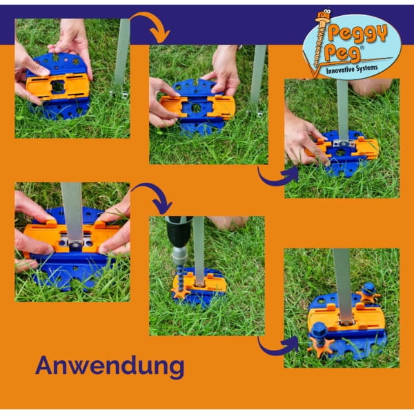 Peggy Peg Fix&Go Anker Platte 2.0 - Verankerung - Bild 7
