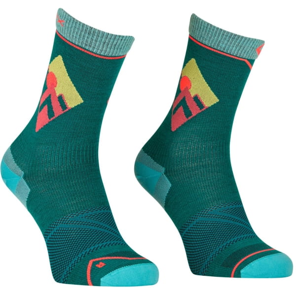 Ortovox Women's Alpine Light Comp Mid Socks - Socken pacific green - Bild 2