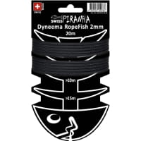 Vorschau: SwissPiranha Dyneema RopeFish 20 m - Schnur schwarz - Bild 2