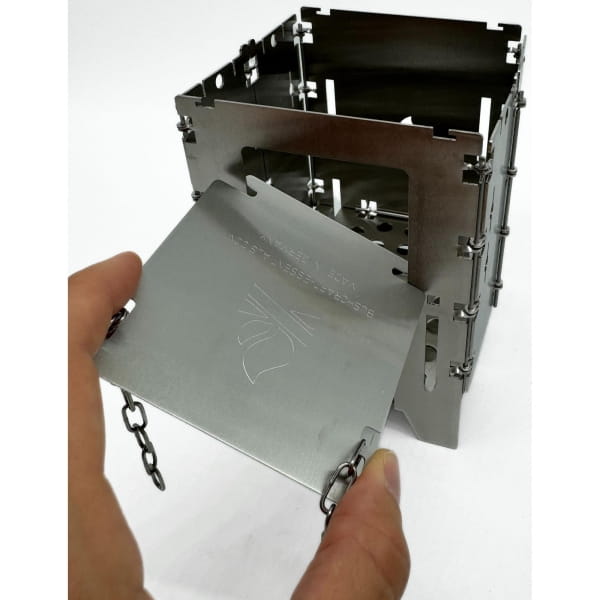 bushcraft essentials Holzrutsche Bushbox LF Titanium - Bild 7