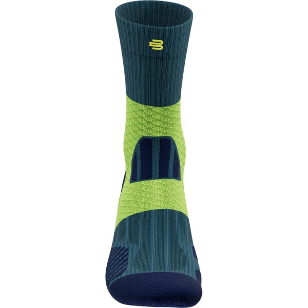 Bauerfeind Sports Trail Run Mid Cut Socks Women - Trailrunning Socken midnight teal - Bild 6