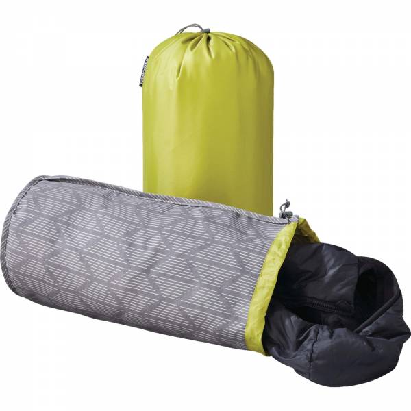 Therm-a-Rest Stuff Sack Pillow - Kopfkissen-Packsack limone-grey print - Bild 1