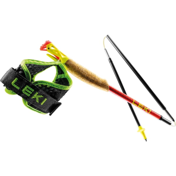 LEKI Ultratrail FX.One Superlite - Trail Running Stöcke bright red-neonyellow-naturlcarbon - Bild 7