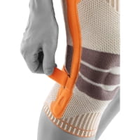 Vorschau: Bauerfeind Sports Outdoor Knee Support - Kniebandage sandstone-orange - Bild 7