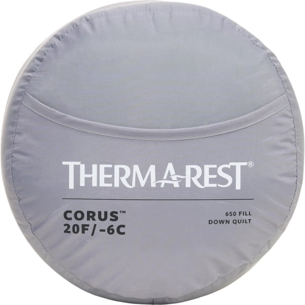 Therm-a-Rest Corus 20F/-6C Quilt - Daunendecke hedge green - Bild 9