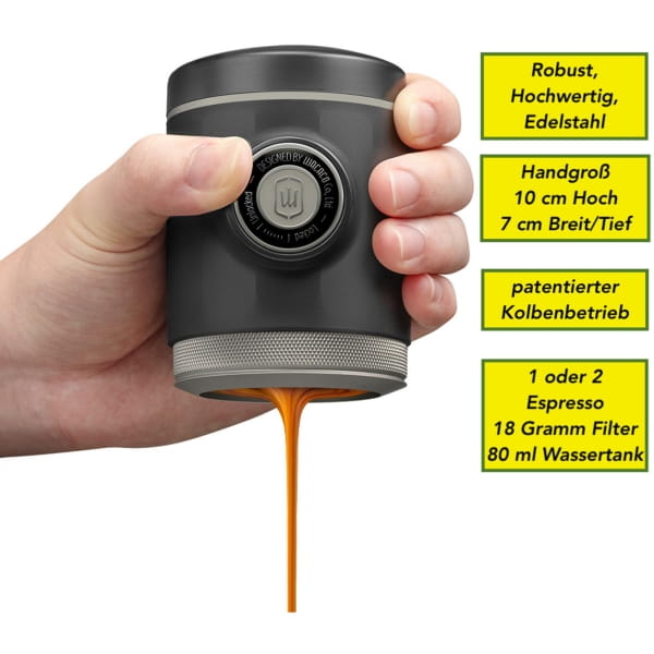 WACACO Picopresso Set - Espresso Maker grey - Bild 10 WACACO Picopresso Set - Espresso Maker grey - Bild 10
