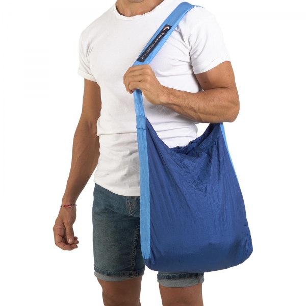 TICKET TO THE MOON Eco Bag M - Einkaufstasche royal blue-light blue - Bild 4