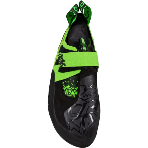 La Sportiva Skwama Vegan - Kletterschuhe black-flash green - Bild 3