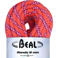 Vorschau: Beal Rando 8.0 mm - Zwillingsseil orange - Bild 12