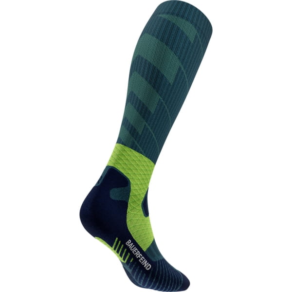 Bauerfeind Sports Trail Run Compression Socks Women - Trailrunning-Socken midnight teal - Bild 8