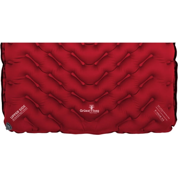 Grüezi Bag Wool Mat Camping Comfort - Isomatte red-anthracite - Bild 3