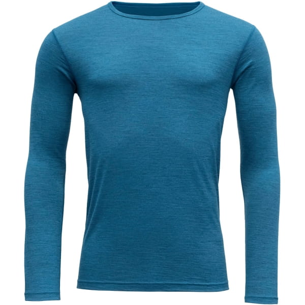 DEVOLD Breeze Merino 150 Shirt Man - Funktionsshirt blue melange - Bild 2