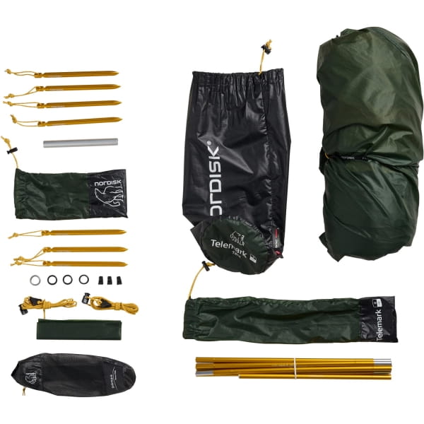 Nordisk Telemark 2.2 LW (2.0) - 2 Personen Zelt black forest green - Bild 18 Nordisk Telemark 2.2 LW (2.0) - 2 Personen Zelt black forest green - Bild 18
