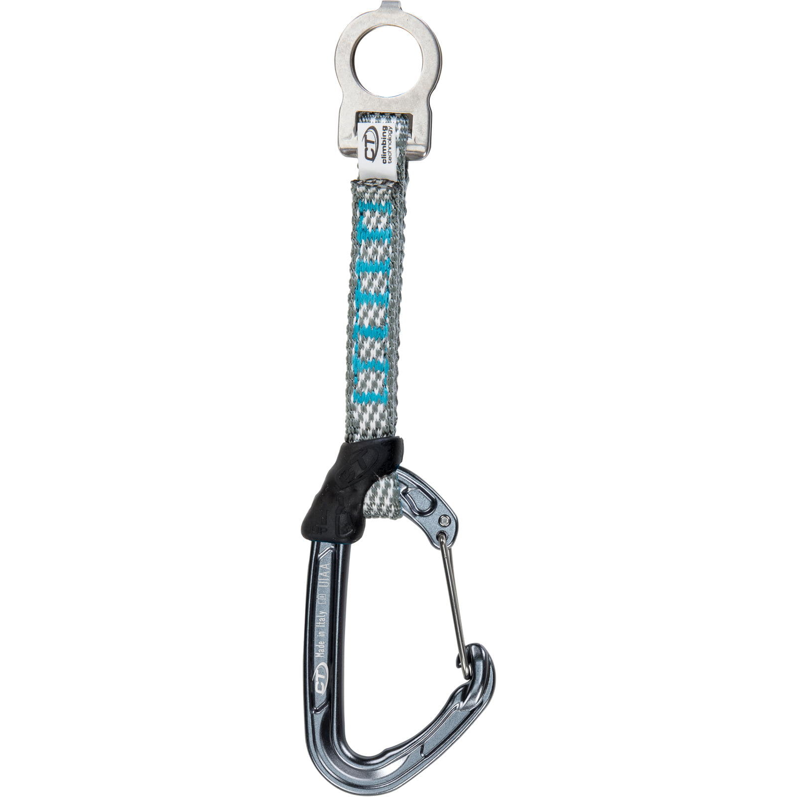 Set Express Da Arrampicata DMM Shadow QD | Moschettoni Keylock, Fettuccia Ergonomica | Per Arrampicata Sportiva