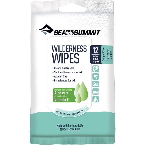 Sea to Summit Wilderness Wipes Compact - Seifentücher 12 Stück - Bild 1