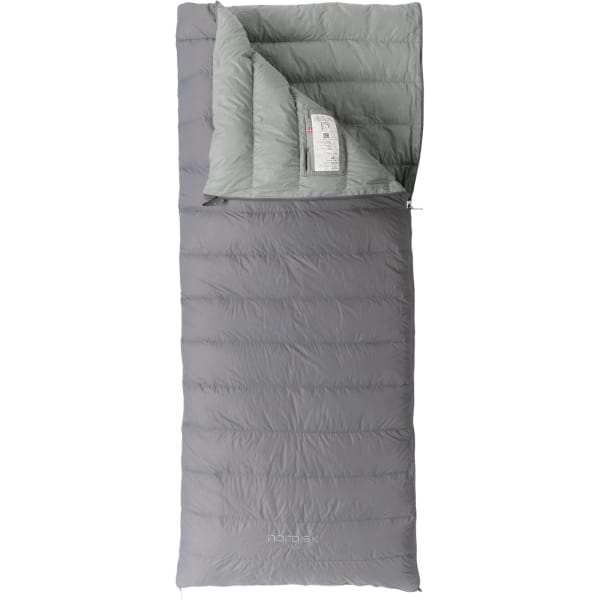 Nordisk Freja +10° Blanket - Daunen-Schlafsack silver filigree grey - Bild 2 Nordisk Freja +10° Blanket - Daunen-Schlafsack silver filigree grey - Bild 2