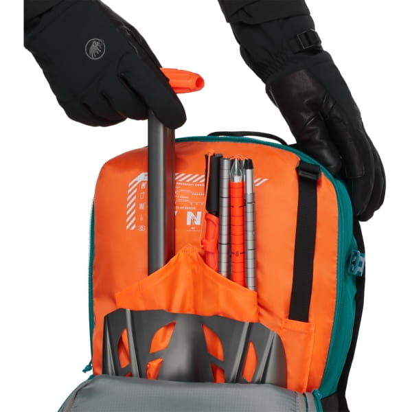 Mammut Nirvana 22 Women - Freeride Rucksack deep teal-black - Bild 11