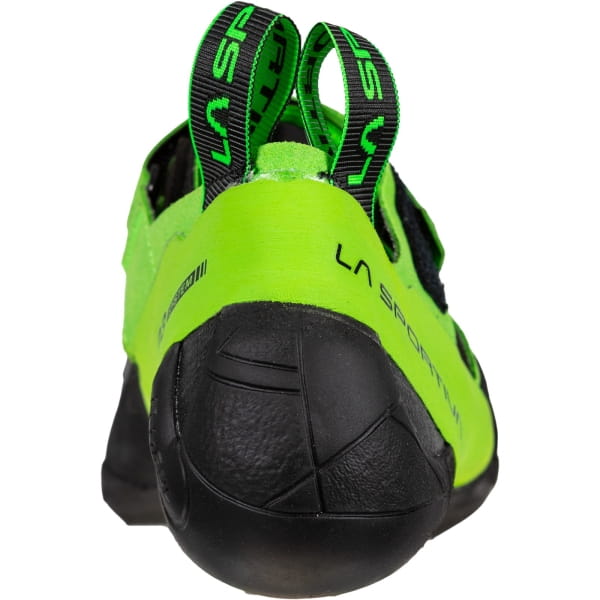 La Sportiva Skwama Vegan - Kletterschuhe black-flash green - Bild 5