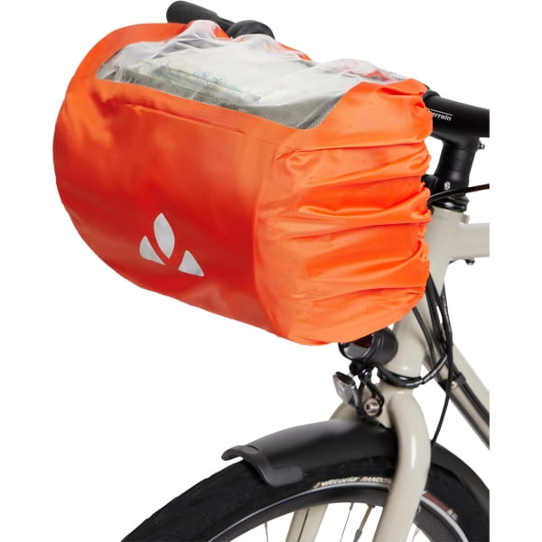 VAUDE Raincover for Handle Bar Bags - Regenhülle für Lenkertaschen orange - Bild 1
