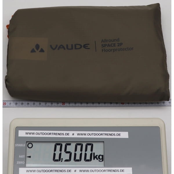 VAUDE Floorprotector Allround Space 2P - Zeltunterlage bark - Bild 2 VAUDE Floorprotector Allround Space 2P - Zeltunterlage bark - Bild 2
