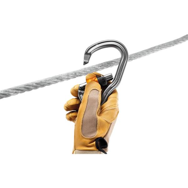 Petzl Vertigo Wire-Lock - Klettersteig-Karabiner - Bild 4