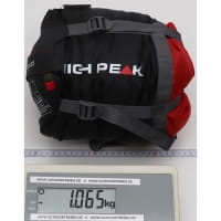 Vorschau: HIGH PEAK Pak 1000 ECO - Kunstfaserschlafsack grün-rot - Bild 5