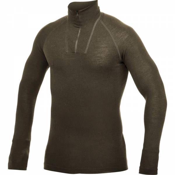Woolpower Zip Turtleneck Lite pine green - Bild 2 Woolpower Zip Turtleneck Lite pine green - Bild 2