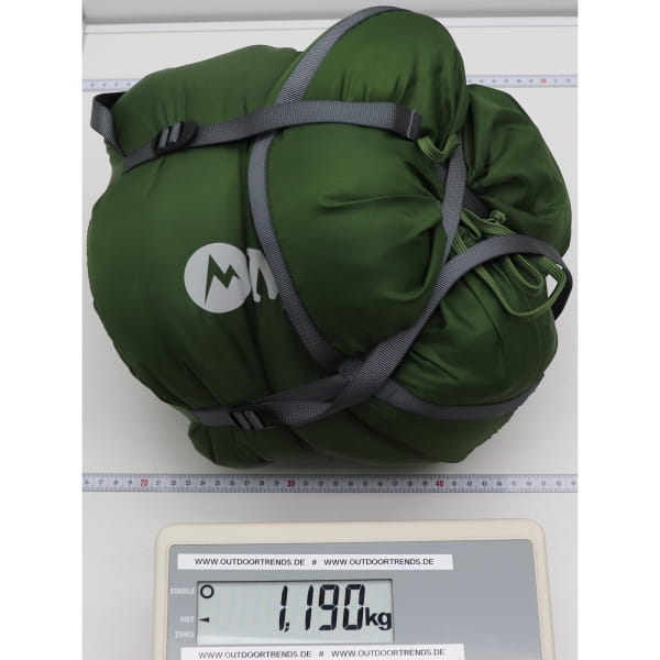Marmot Trestles Elite Eco 30 - Kunstfaserschlafsack foliage-steel onyx - Bild 7