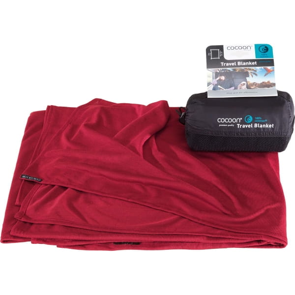 COCOON CoolMax Travel Blanket - Decke monks red - Bild 3