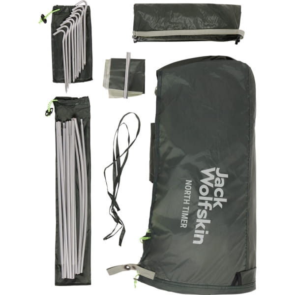 Jack Wolfskin North Timer - 1-Personen-Tunnelzelt island moss - Bild 15 Jack Wolfskin North Timer - 1-Personen-Tunnelzelt island moss - Bild 15