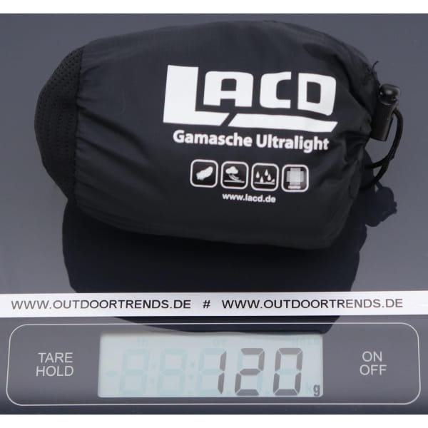 LACD Gaiter Ultralight - Gamaschen black - Bild 3