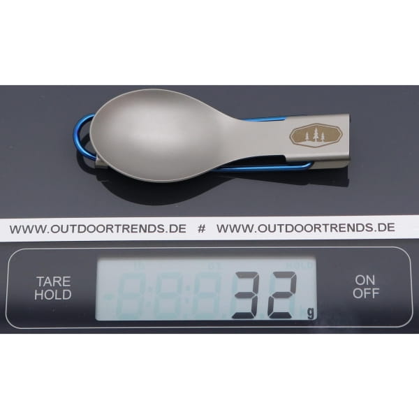 GSI Glacier Folding Spoon - Löffel blue - Bild 2