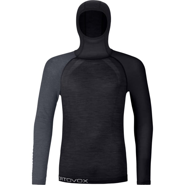 Ortovox Men's 120 Competition Light Hoody - Langarmshirt mit Kapuze black raven - Bild 3 Ortovox Men's 120 Competition Light Hoody - Langarmshirt mit Kapuze black raven - Bild 3