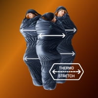 Vorschau: deuter Exosphere -6C/21F - Kunstfaser-Schlafsack ink-maple - Bild 10