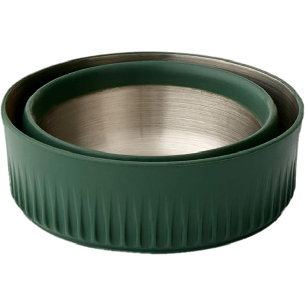 Sea to Summit Detour Stainless Steel One Pot Cook Set 2P 5-teilig - Kochset green-grey - Bild 12 Sea to Summit Detour Stainless Steel One Pot Cook Set 2P 5-teilig - Kochset green-grey - Bild 12