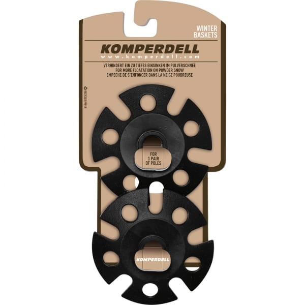 Komperdell Standard Winterteller - Stockteller schwarz - Bild 1 Komperdell Standard Winterteller - Stockteller schwarz - Bild 1