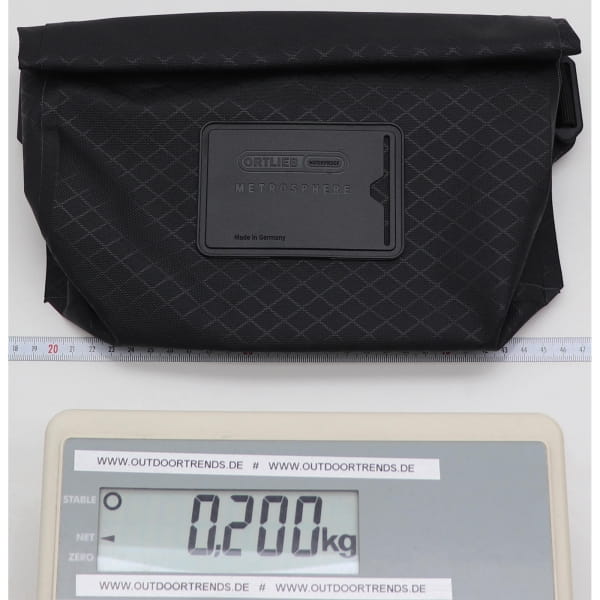 ORTLIEB Sling-Bag Metrosphere - Umhängetasche black embossed - Bild 9